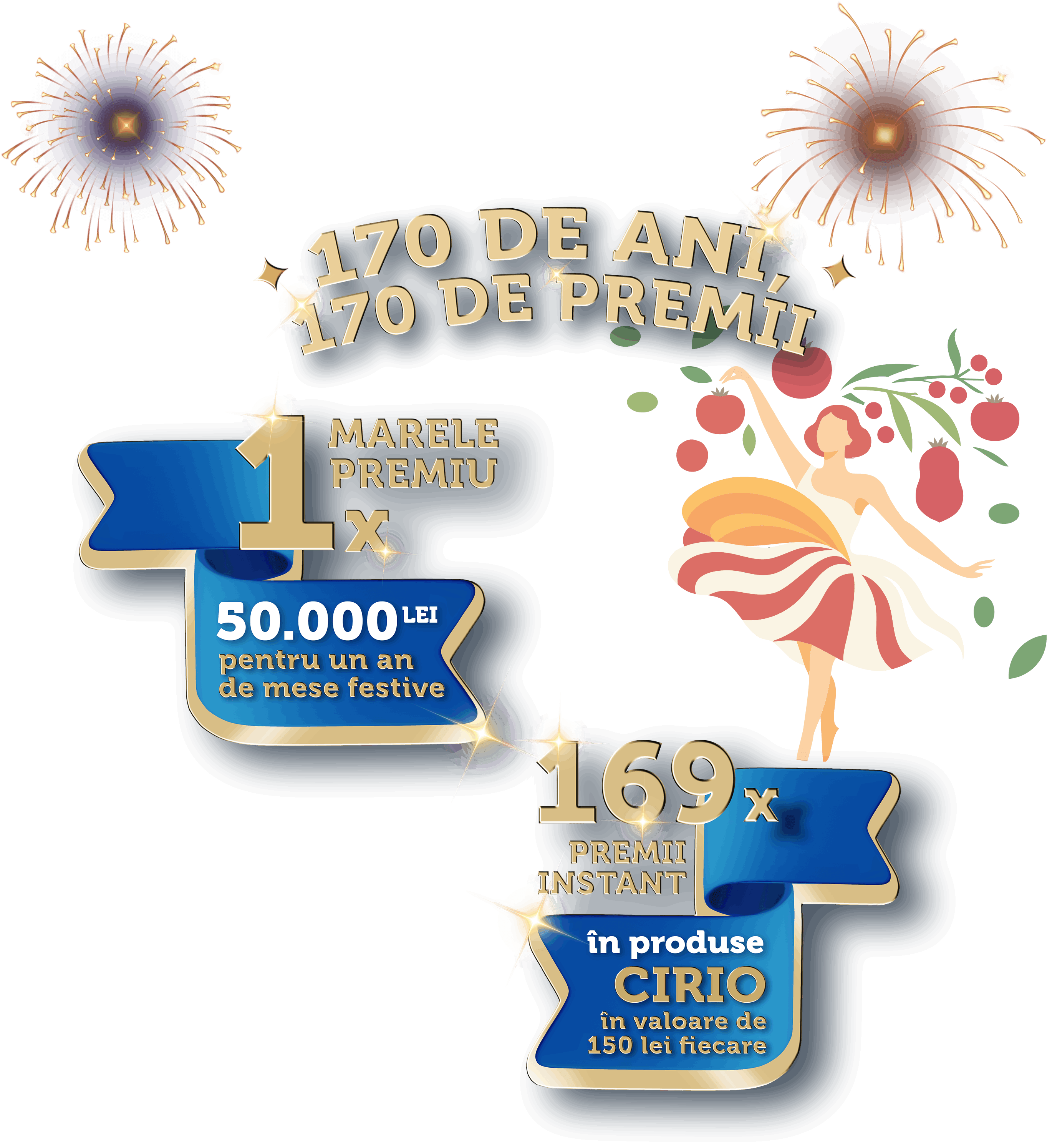 170 de ani, 170 de premii