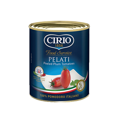 Rosii decojite Cirio 800g