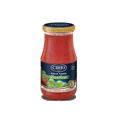 Sos de rosii Basilico Cirio 420g